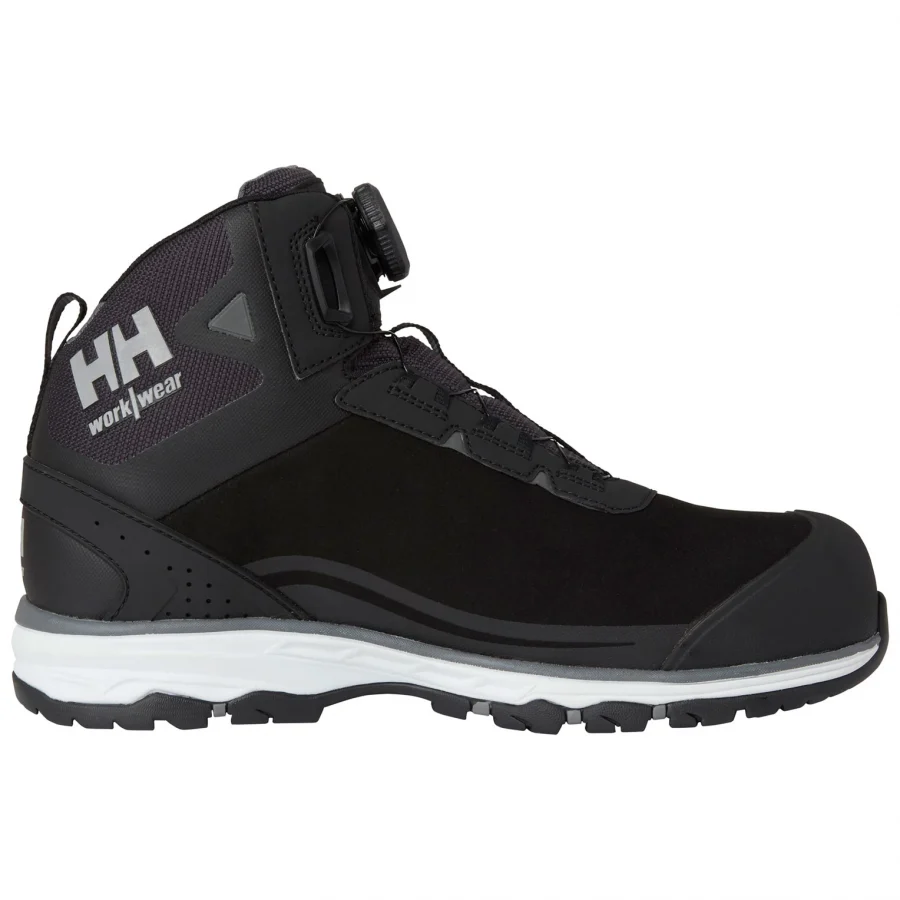 Scarpe Chelsea EVOLUTION BOA WIDE MID - Nero/grigio, Chiusura BOA, Membrana Impermeabile